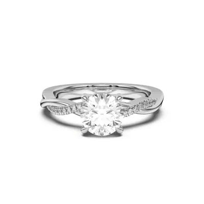 Hana Diamond Twist Engagement Ring