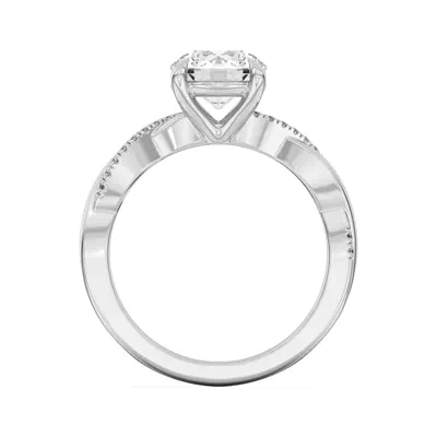 Hana Diamond Twist Engagement Ring