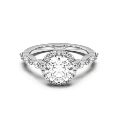 Everly Marquise Engagement Ring With Halo