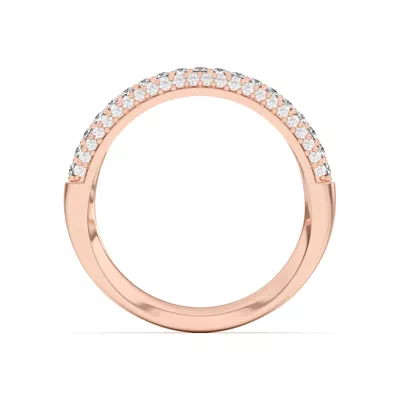 Ivana Triple Row Diamond Band