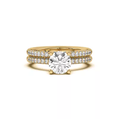 Ivana Triple Row Diamond Band