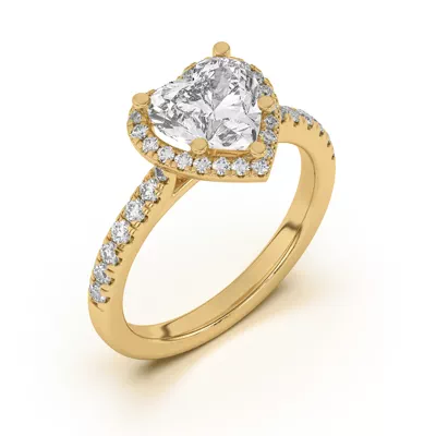 Estelle Classic Pavé Cathedral Halo Engagement Ring