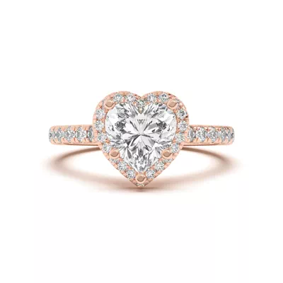 Estelle Classic Pavé Cathedral Halo Engagement Ring