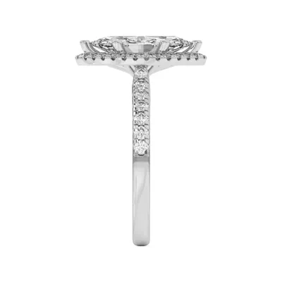 Estelle Classic Pavé Cathedral Halo Engagement Ring