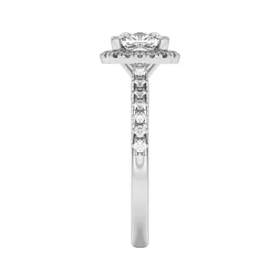 Estelle Classic Pavé Cathedral Halo Engagement Ring