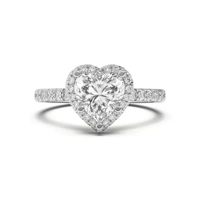 Estelle Classic Pavé Cathedral Halo Engagement Ring