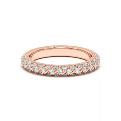 Madeline Pavé Trio Striped Band