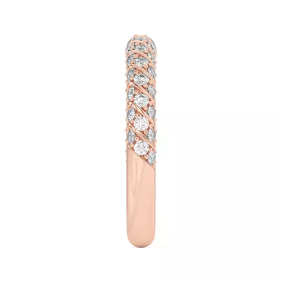 Madeline Pavé Trio Striped Band