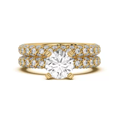 Madeline Pavé Trio Striped Band