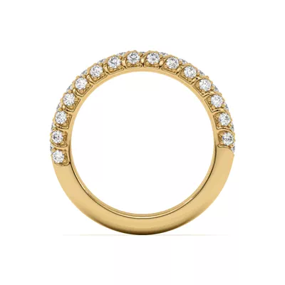 Madeline Pavé Trio Striped Band