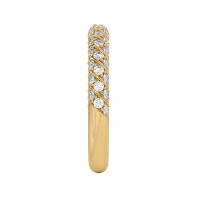 Madeline Pavé Trio Striped Band