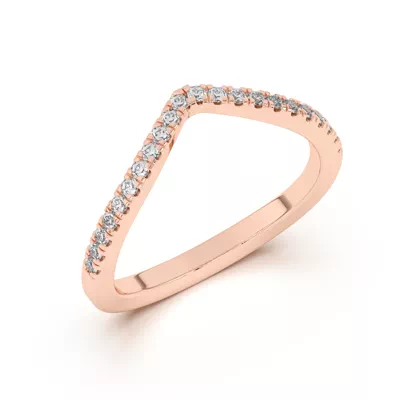 Nadine Pavé Chevron Band