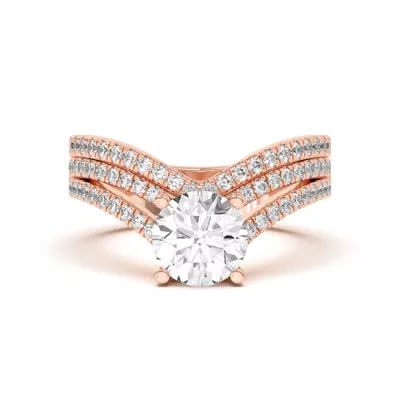 Nadine Pavé Chevron Band