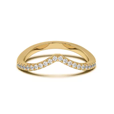 Nadine Pavé Chevron Band