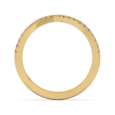 Nadine Pavé Chevron Band