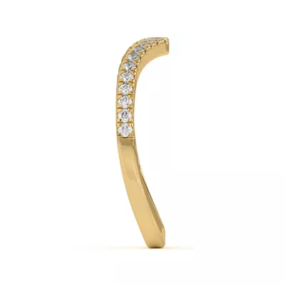 Nadine Pavé Chevron Band