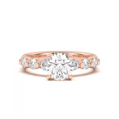 Uma Graduated Diamond Engagement Ring