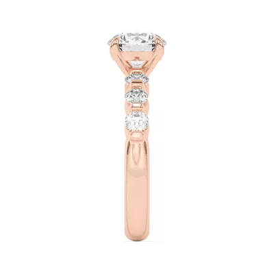 Uma Graduated Diamond Engagement Ring