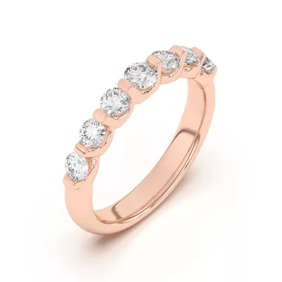 Uma Graduated Diamond Band