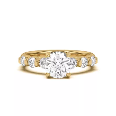 Uma Graduated Diamond Engagement Ring
