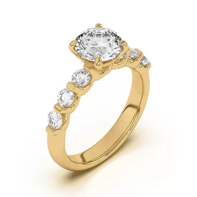 Uma Graduated Diamond Engagement Ring