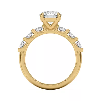 Uma Graduated Diamond Engagement Ring