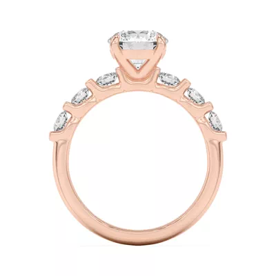 Uma Graduated Diamond Engagement Ring