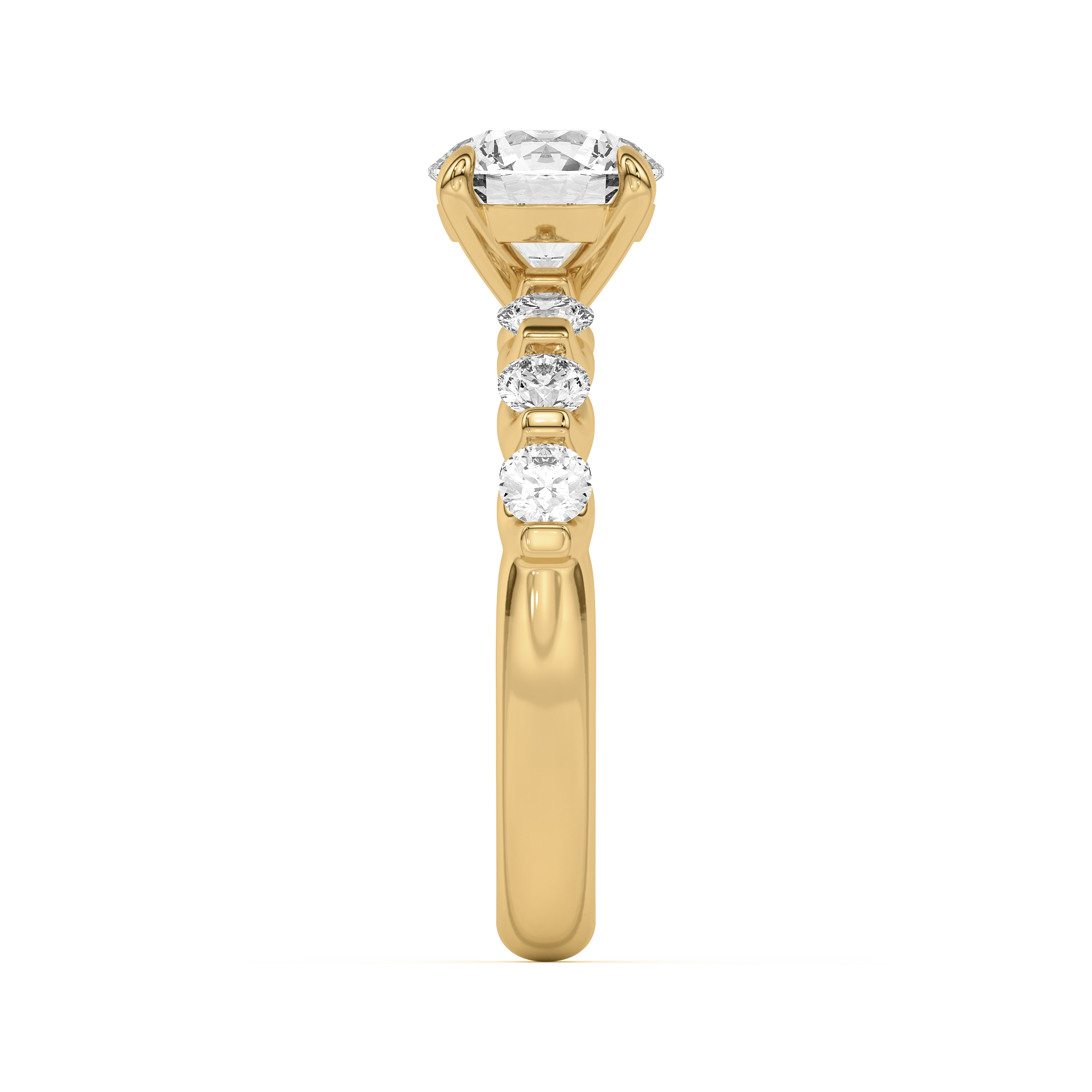 Uma Graduated Diamond Engagement Ring