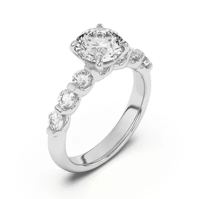 Uma Graduated Diamond Engagement Ring