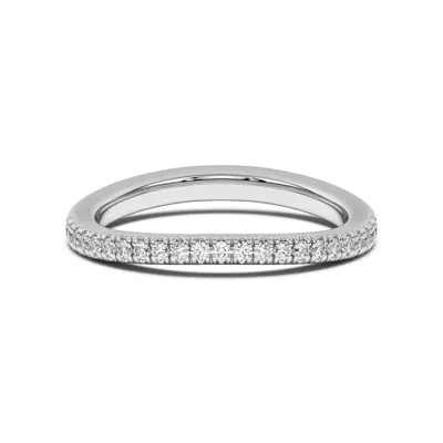 Bree Curved Pavé Band