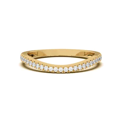 Liana Curve Pavé Band