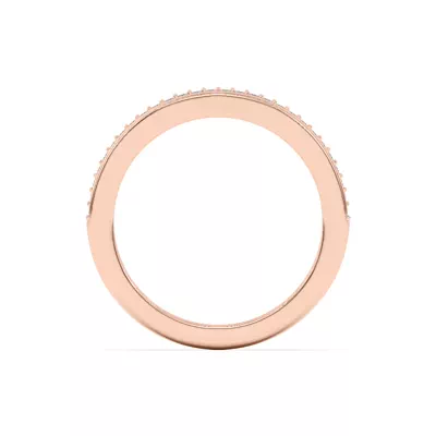 Fernanda Curved Pavé Band