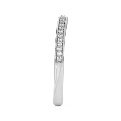 Fernanda Curved Pavé Band