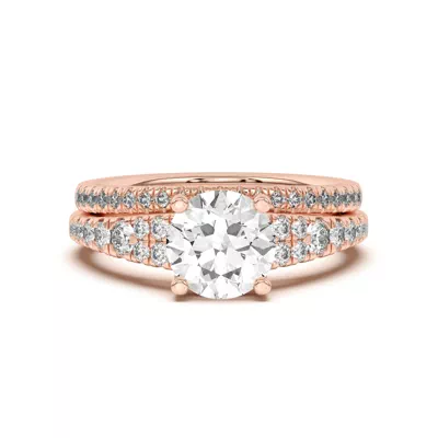 Nalani Curved Pavé Band