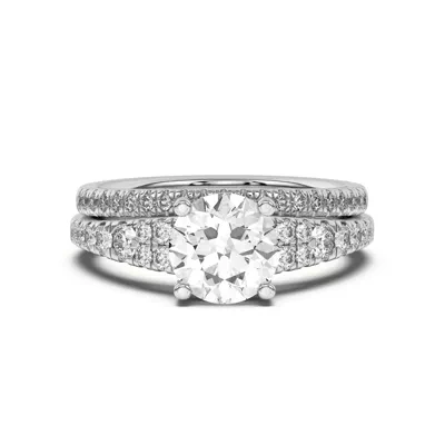 Nalani Curved Pavé Band