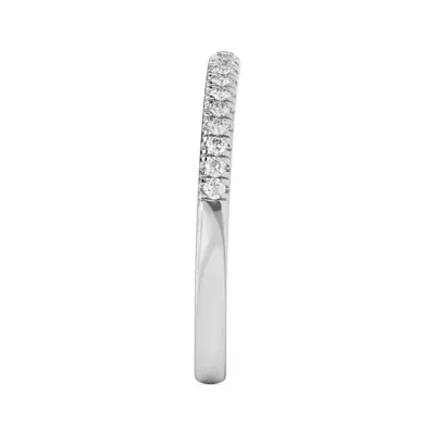 Nalani Curved Pavé Band