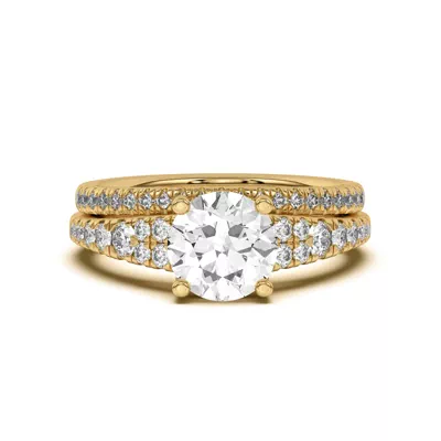 Nalani Curved Pavé Band