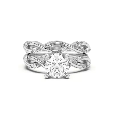 Maxime Twisted Marquise Diamond Band