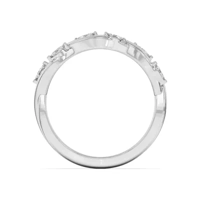 Maxime Twisted Marquise Diamond Band