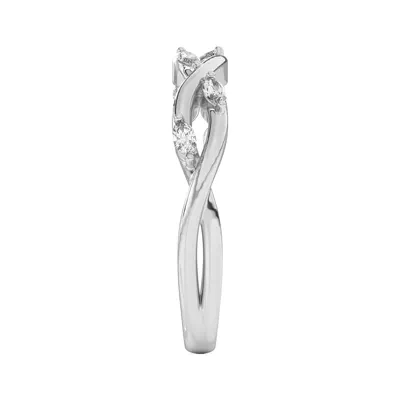 Maxime Twisted Marquise Diamond Band