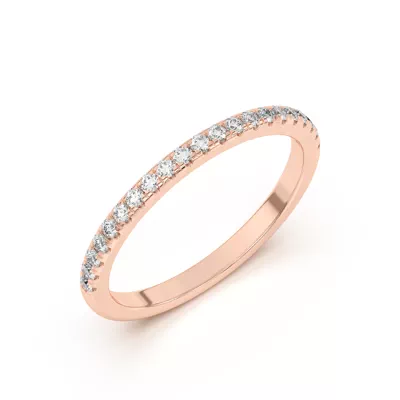 Marian Classic Pavé Band