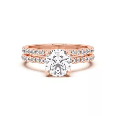 Marian Classic Pavé Band
