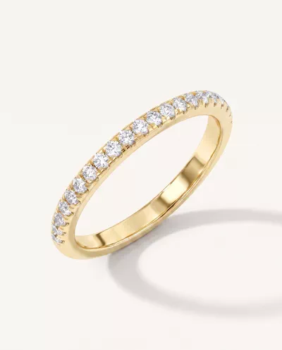 Marian Classic Lab Pavé Band