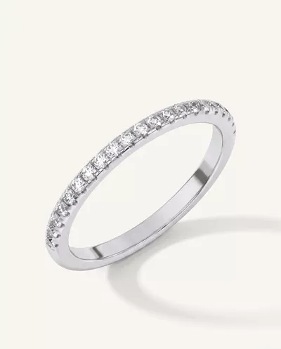 Marian Classic Lab Pavé Band