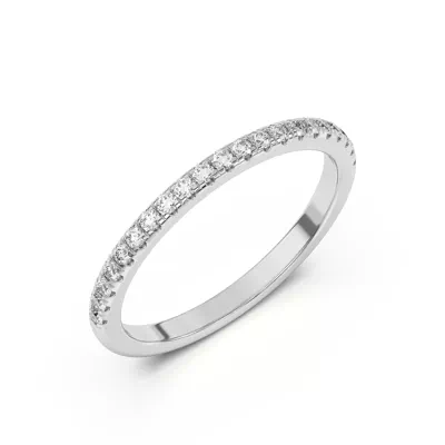 Marian Classic Pavé Band