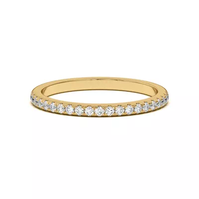 Marian Classic Pavé Band