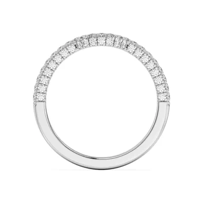 Nelly Curved Pavé Band
