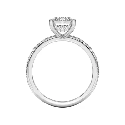 Marie Classic Hidden Halo Pavé Engagement Ring