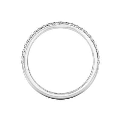 Marie Classic Curved Pavé Band