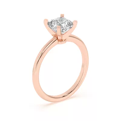 Ally Classic Solitaire Engagement Ring (1.4mm)